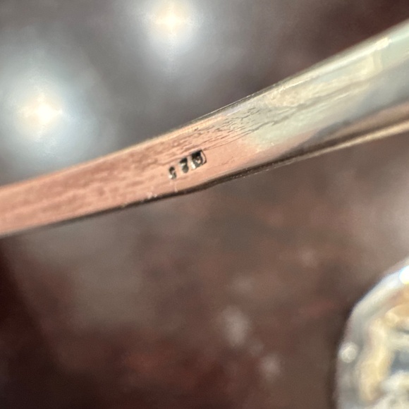 Sterling Silver Angel Wing Heart choker style Necklace - Picture 5 of 8